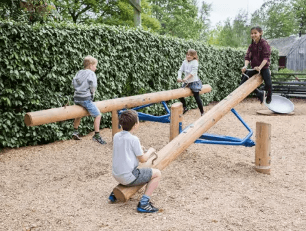 Wiptoestel voor speeltuin of park